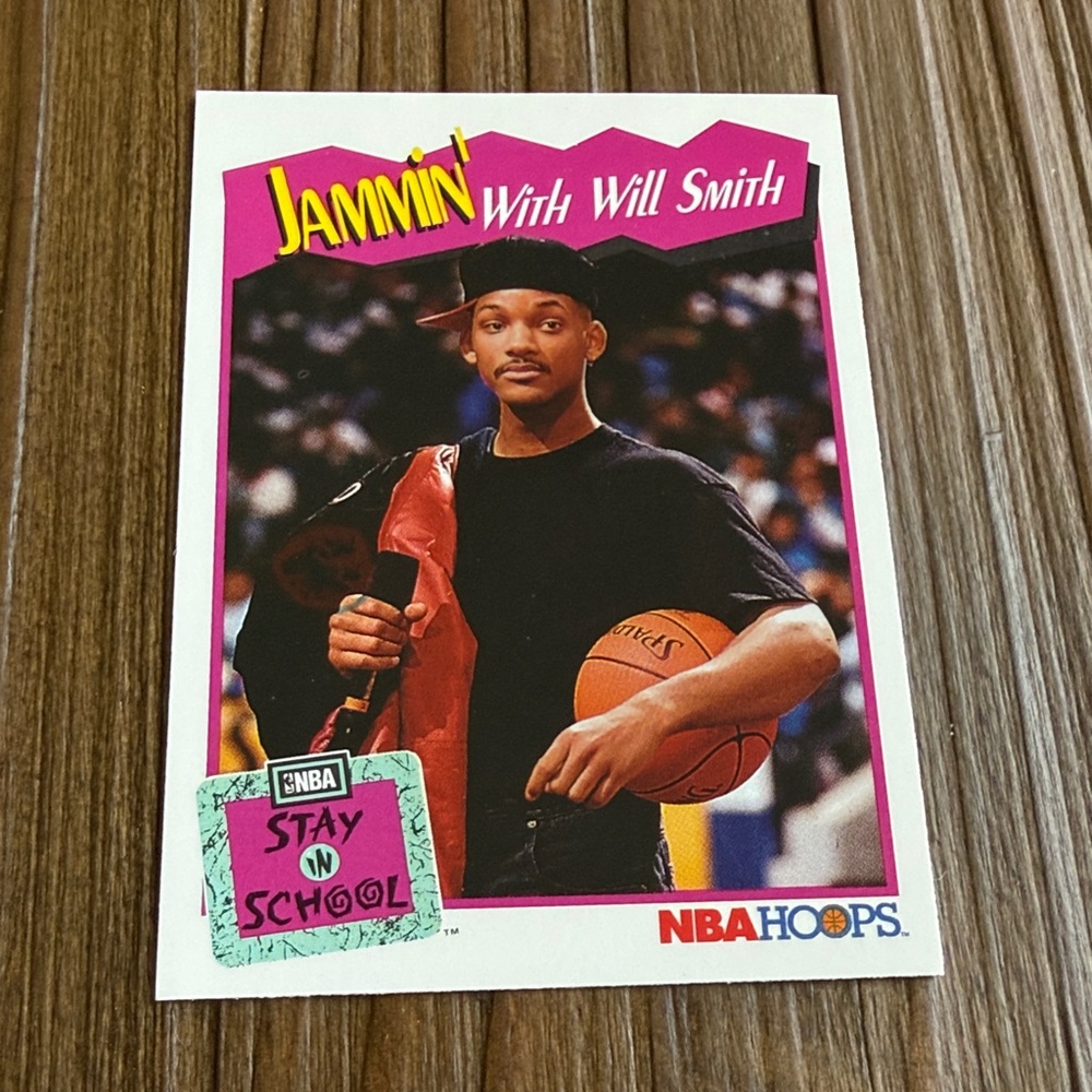 1991 WILL SMITH NBA HOOPS Trading card
#325